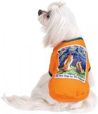 Футболка для собак Pet Fashion "ART" XS Оранжевая 2005992 фото