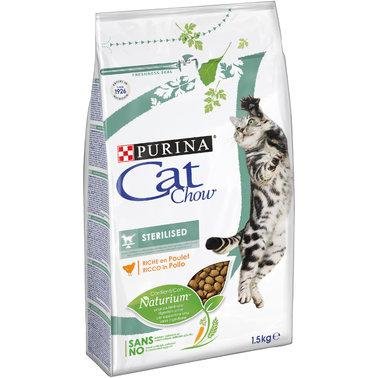 Сухий корм для кішок Purina Cat Chow Sterilised з куркою 1.5 кг 1005580 фото