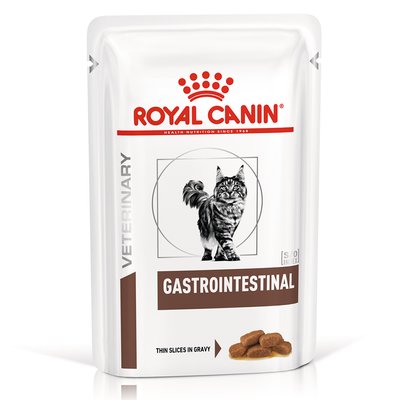 Вологий корм Royal Canin Gastro Intestinal при порушеннях травлення у котів, 85 г 2003900 фото