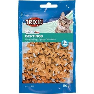 Ласощі для кішок Trixie Dentinos 50 г 5877 фото