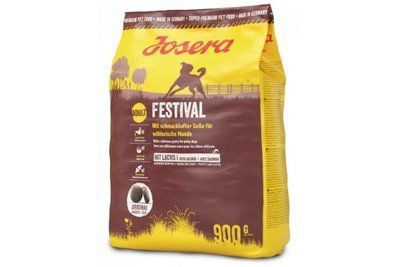 Сухой корм Josera Adult Festival для взрослых требовательных собак, с деликатным соусом , 900 г 2003349 фото