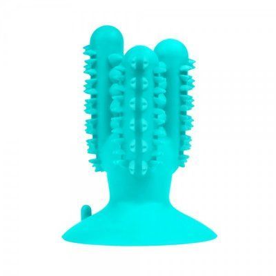 Іграшка для Собак Bronzedog PetFun Dental Кактус на Присоску Чистяча 7981 фото