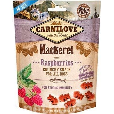 Ласощі для собак Carnilove Dog Crunchy Snack скумбрія малина 200 г 2001731 фото