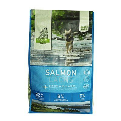 Сухий корм для цуценят Isegrim Junior River Salmon with Berries Лосось з ягодами та дикими травами 2008590 фото