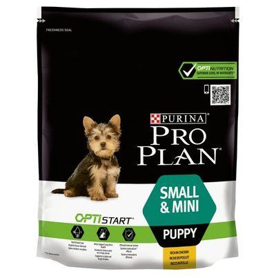 Сухий корм для цуценят і молодих собак дрібних порід Pro Plan Puppy Small & Mini 700 г (курка) 1006278 фото