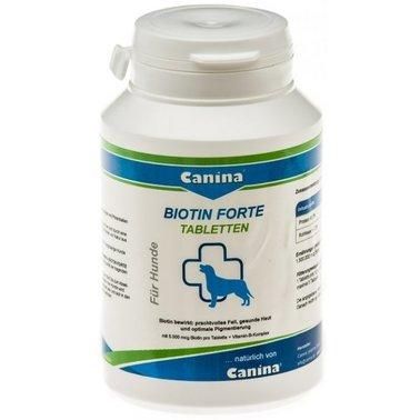 Інтенсивний курс для собак Canina Biotin forte для вовни 100 г 30 таблеток 2005581 фото