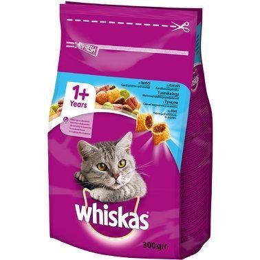 Сухой корм для взрослых кошек Whiskas с тунцом 300г 1004852 фото
