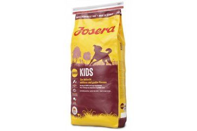 Сухой корм Josera Kids Junior для щенков и юниоров с 8-й недели жизни, с птицей, кукурузой и рисом, 15 кг 1003496 фото