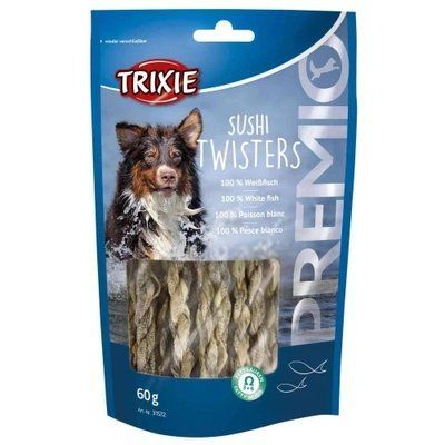 Лакомство Trixie Sushi Twisters для собак, рыба, 60 г 2005040 фото