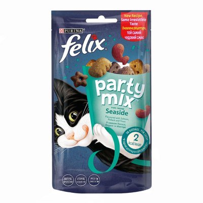 Ласощі для кішок із лососем Felix party mix Ocean Mix 2006063 фото
