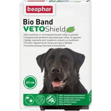 Нашийник Beaphar Bio від бліх, кліщів і комарів для собак 65 см 2014027 фото