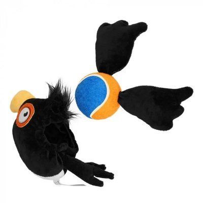 Іграшка для собак Barksi Parrot Ball Папуга з м'ячиком 2в1 22 див. 2010612 фото