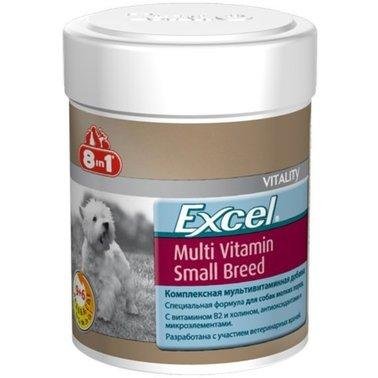 Мультивітамінний комплекс 8in1 Excel Multi Vitamin Small Breed для собак дрібних порід 70 шт. 1001218 фото