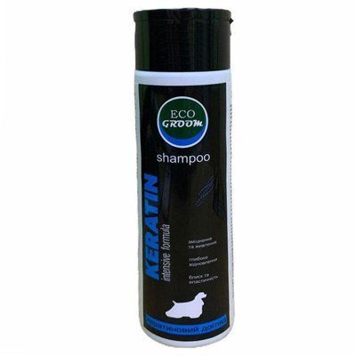 Шампунь для собак Ecogroom KERATIN інтенсивне оновлення вовни 2004038 фото