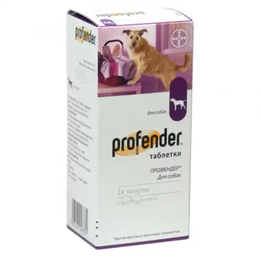 Таблетки для собак Bayer Profender Антигельминтик 1шт. 1007769 фото