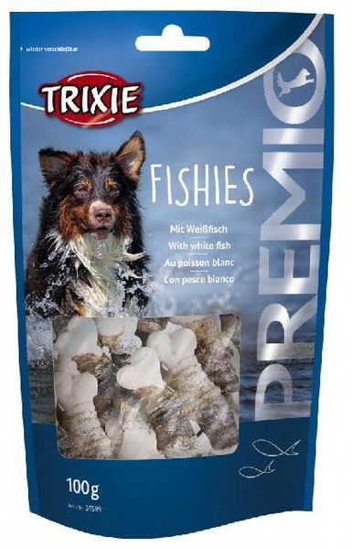 Ласощі для собак Trixie Premio Fishies кісточка з рибою 100 г 2000408 фото