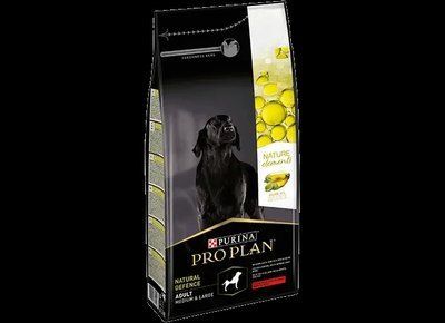 Сухой корм для собак средних крупных пород ProPlan Nature Elements с чувств. кожей, с говяд.оливк.маслом, 10кг 2008468 фото