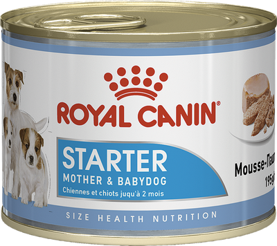 Вологий корм для цуценят Royal Canin Starter Mousse 195 г. 8211 фото