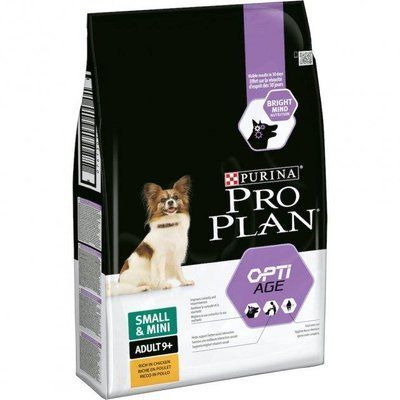 Сухий корм для собак Purina Pro Plan Small & Mini Adult 9+ Chicken з куркою малих порід старше 9 років 700 г. 2009224 фото