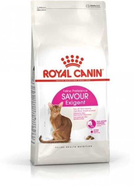 Сухой корм для привередливых котов от 1 года Royal Canin Exigent Savour 400 г 37 фото