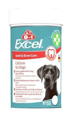 Кальцій 8in1 Excel Calcium для собак таблетки 155 шт 1000947 фото