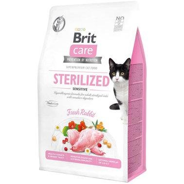 Сухий корм Brit Care Cat GF Sterilized Sensitive для стерилізованих кішок 0.4 кг 2005739 фото