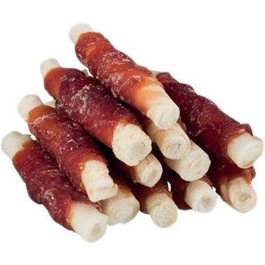 Ласощі для собак Trixie Denta Fun паличка для чищення зубів з качкою міні 120 г 6 см 2003285 фото
