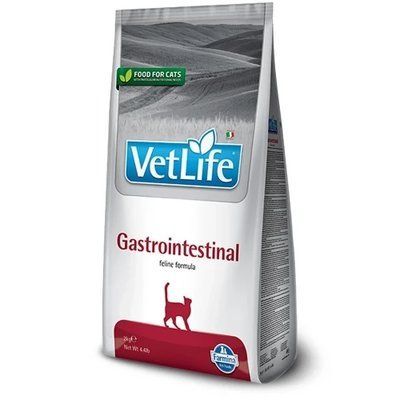 Сухой корм Farmina Vet Life Gastrointestinal для кошек, при заболевании ЖКТ, 2 кг 2017300 фото