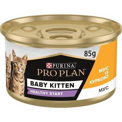 Влажный корм для котят Purina Pro Plan Baby Kitten с курицей 85 г 2014554 фото