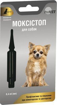 Антигельминтный препарат ProVET Моксистоп для собак до 4 кг 0.4 мл 2006116 фото