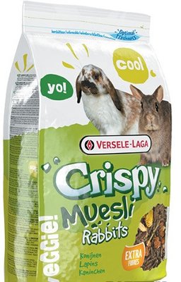 Корм для карликових кроликів Versele-Laga Crispy Muesli Cuni зернова суміш 1 кг. 5047 фото