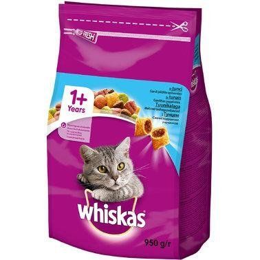 Сухой корм для взрослых кошек Whiskas с тунцом 950г 1006812 фото