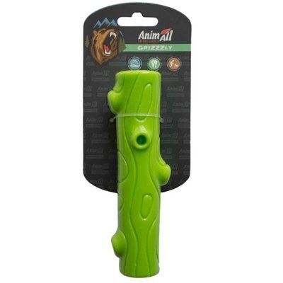 Іграшка AnimAll GrizZzly хрустка паличка 16х3.5х3.5 см зелена 2005639 фото