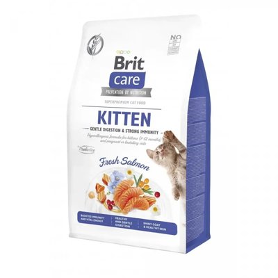 Сухий корм Brit Care Kitten Gentle Digestion Strong Immunity 0,4 кг 2014017 фото