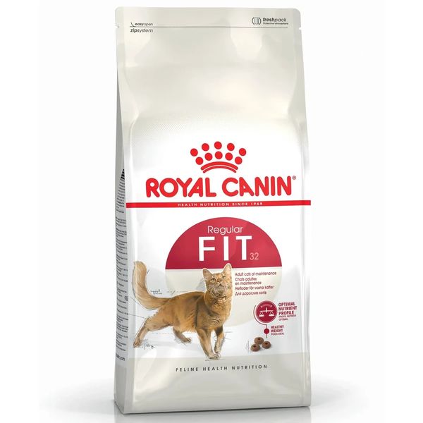 Сухой корм для взрослых кошек Royal Canin Fit 32, 400 г. (домашняя птица) 6272 фото