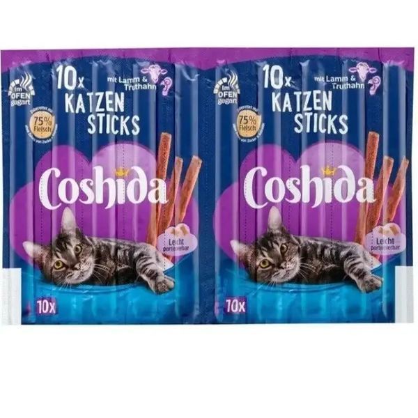 Ласощі для кішок Coshida м'ясні палички 1 шт. 1002899 фото
