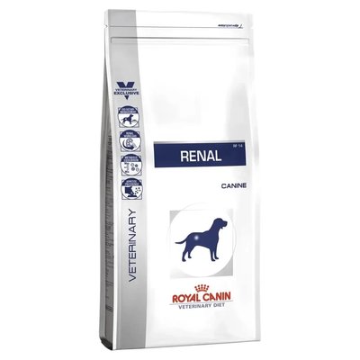 Сухий корм для собак, при захворюваннях нирок Royal Canin Renal 2 кг (домашня птиця) 1008288 фото