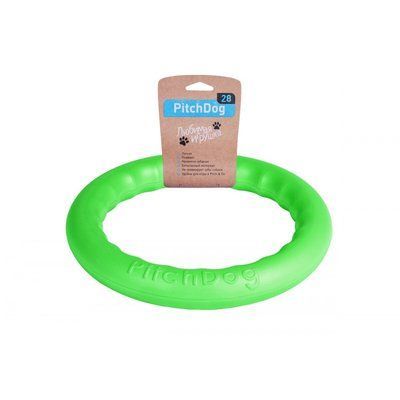Кольцо для собак Collar PitchDog для апортировки 28 см. салатовый 2000326 фото