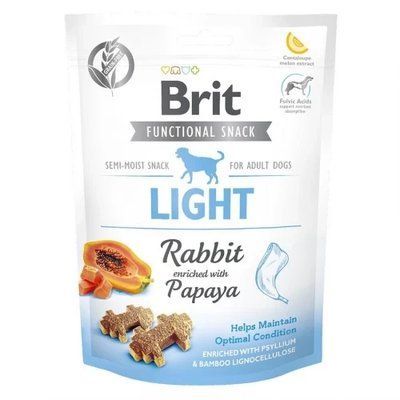 Ласощі Brit Care Light, для собак, кролик з папайей, 150 г 2016659 фото