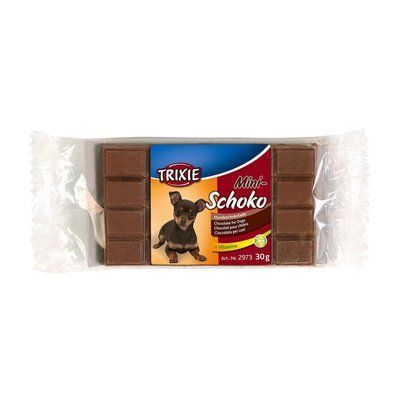 Лакомство для собак Trixie &laquo;Mini Schoko Dog Chocolate&raquo; 30 г (шоколад) 6144 фото