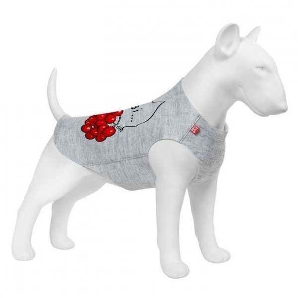 Майка для собак WAUDOG Clothes малюнок "Калина", XS30, B 40-46 см, З 23-28 см 2010219 фото