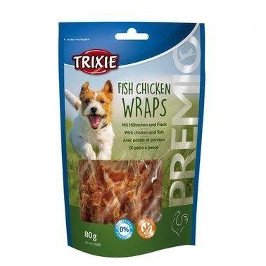 Лакомство Trixie Premio Fish Chicken Wraps с рыбой и курицей 80 г 1006176 фото
