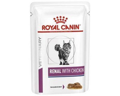 Корм для котів Royal Canin Renal Chicken Feline з нирковою недостатністю з куркою, 85 грн. 2011014 фото