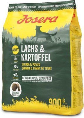 Сухий корм для дорослих собак Josera Lachs & Kartoffel 900 г 2008421 фото