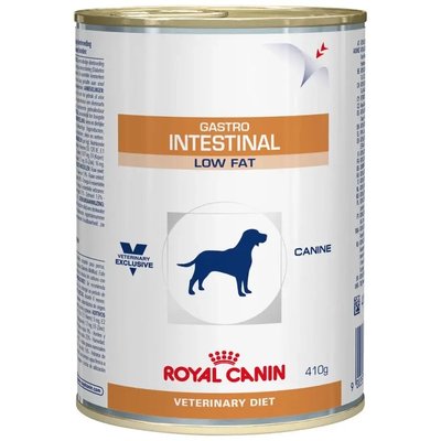 Вологий корм для собак, при захворюваннях шлунково-кишкового тракту Royal Canin Gastro Intestinal Low Fat 400г 1007572 фото