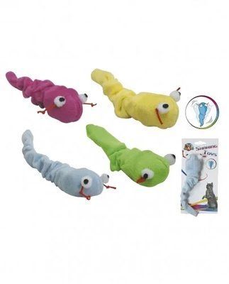 Іграшка для кота Croci Shaking toys гримуча змія плюшева 13 см. 2005141 фото