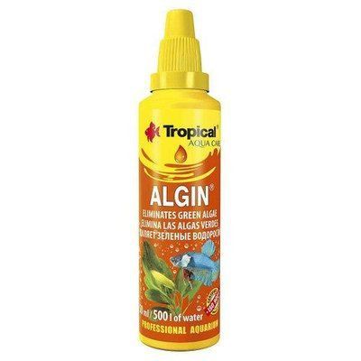 Засіб проти водоростей в акваріумі Tropical Algin, 50 мл. 1006870 фото