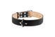 Ошейник для собак кожаный CoLLaR двойной 45 мм, 56-68 см, черный 1002601 фото 2