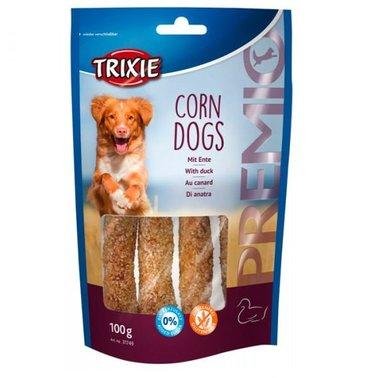 Ласощі для собак Trixie Premio Corn Dogs з качкою 100 г 4 шт. 2003637 фото