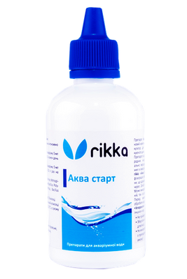 Аква старт Rikka 100 мл біостартер для запуску акваріума 1008094 фото